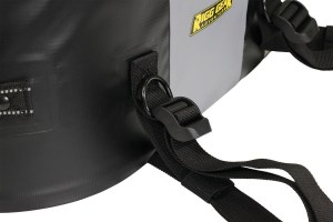 Photo of Hurricane Adventure Tail Bag (SE-4028) on white background - close up of mounting straps